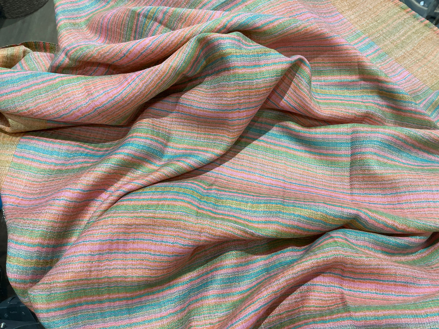 Pure pashmina stripped scrarfs