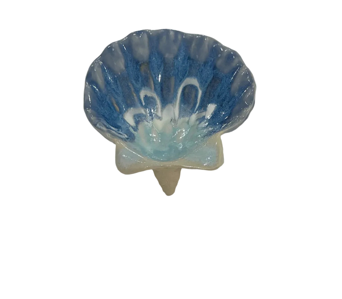 Canadian handmade pottery medium clam dish
