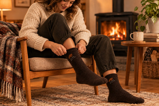 Yak Wool Socks - Warm and Thick