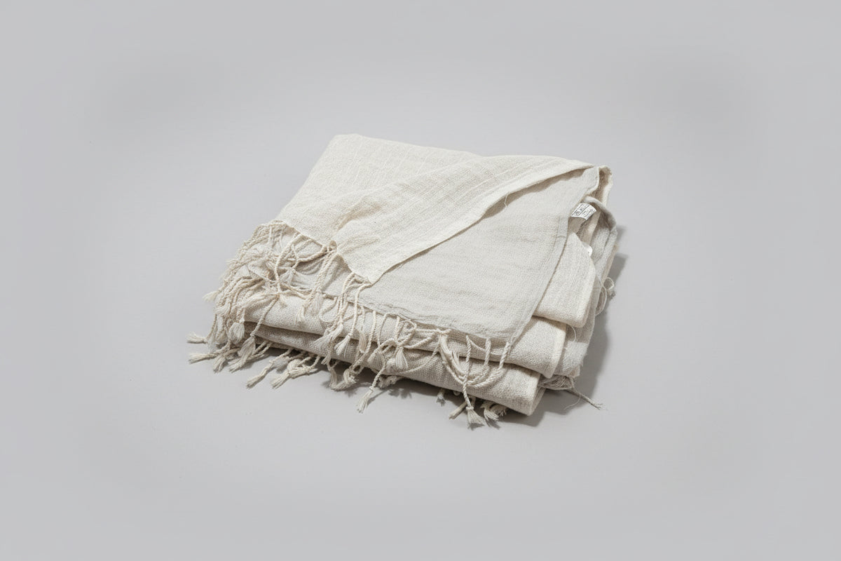 Thai Woven 2 colour Cotton Scarf, head scarf