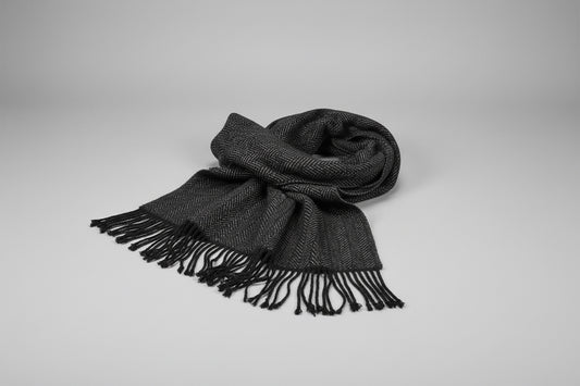 Cotton woven throw blanket