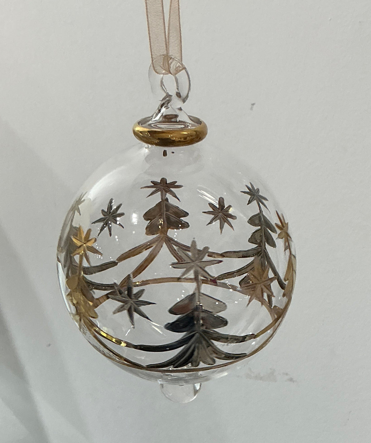 TBG Glass Ornament - Christmas Trees