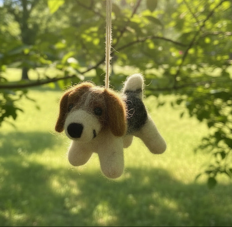 Mini Dog  Ornament