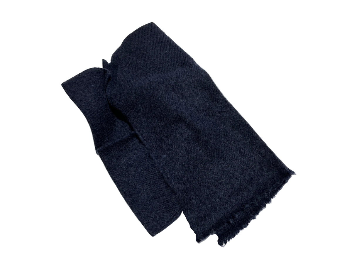 Plush Cashmere Muffler - 100% Pure Double Thick-BLUES
