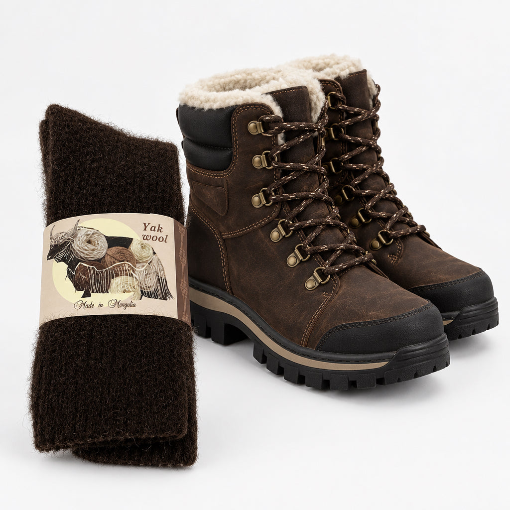 100% Yak wool warm socks