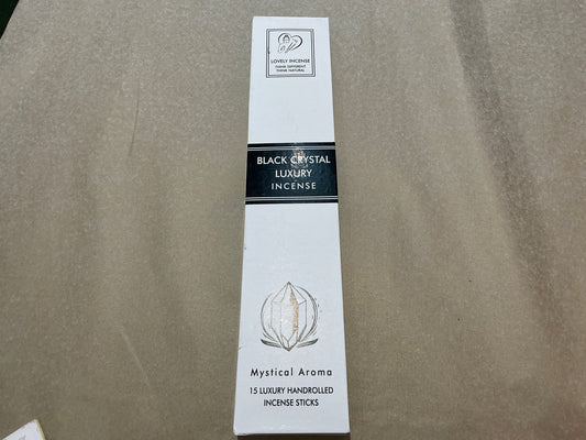 Black crystal luxury incense - mystical Aroma