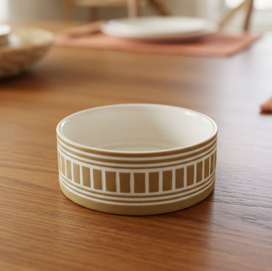 Small White Pottery Bowl