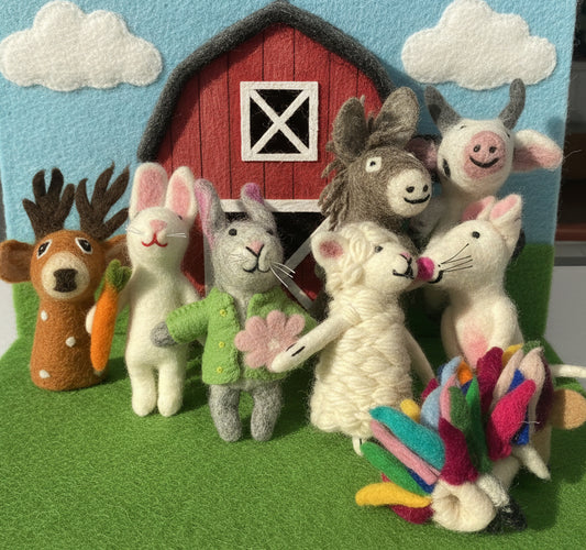 Finger Puppets Farm Animals