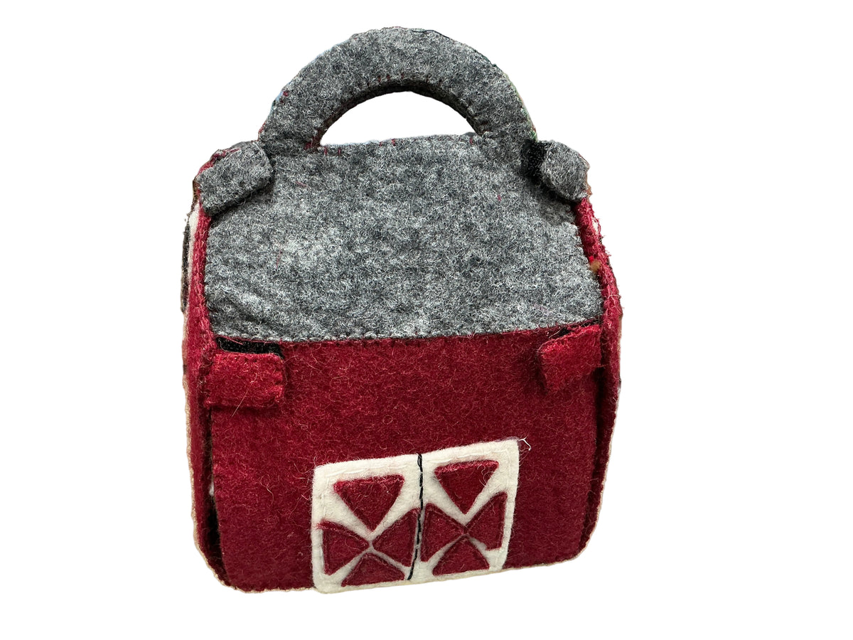 Red Barn Farmer and Animal Set