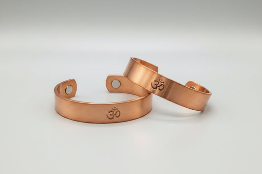 Copper bracelet, flat